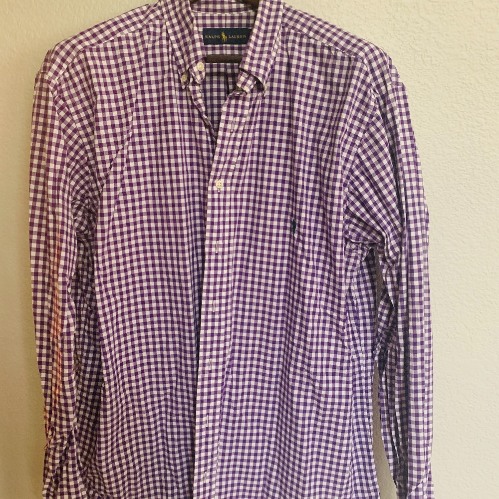 Polo Long Sleeve Button Down, Tall